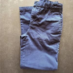 Lands End kids navy blue pants, size 12-13.